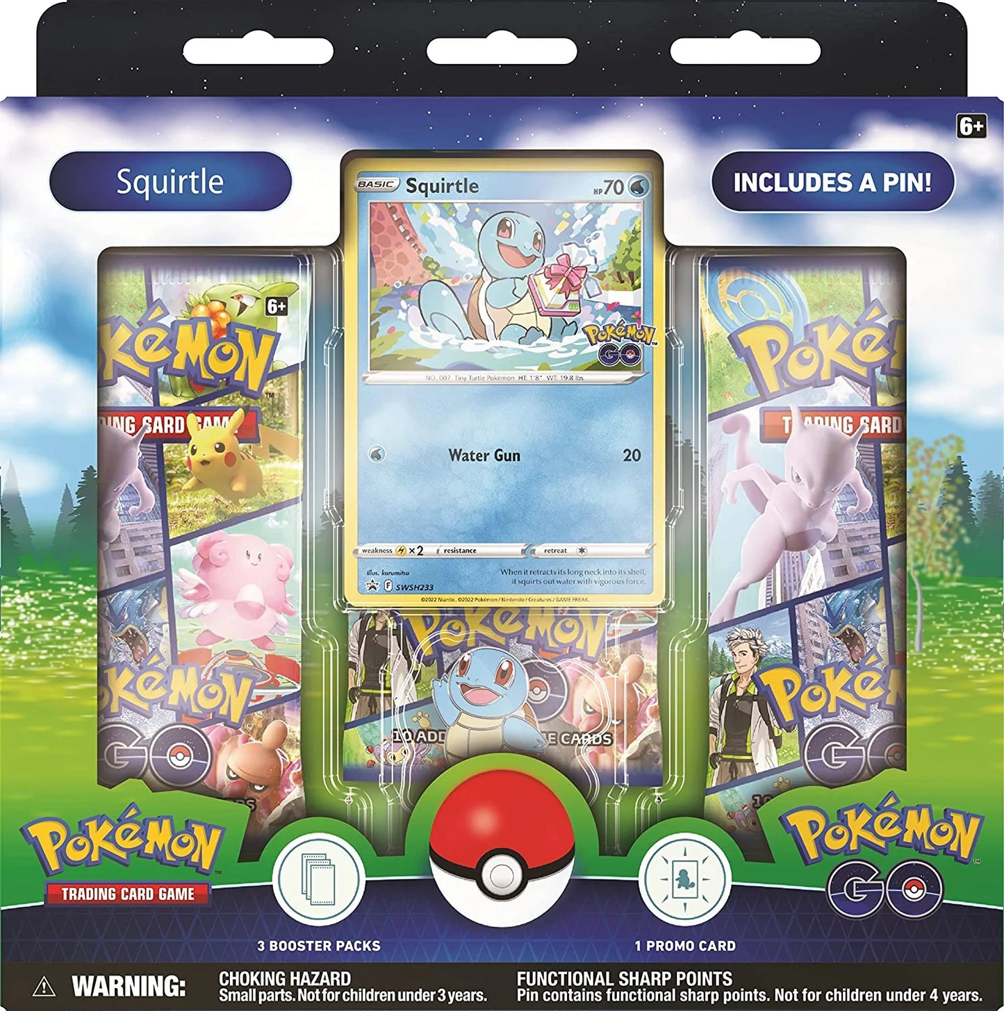 Trading Card Games: GO Pin Collection (1 X Random)