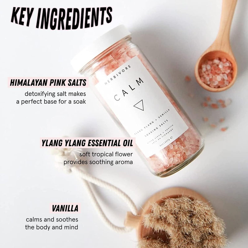 Herbivore Bath Soak Collection | Plant-Based, Vegan, Cruelty-Free