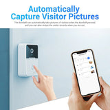 Wireless Security Smart WiFi Doorbell Intercom Video Camera Door Ring Bell Chime