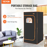 VEVOR Portable Steam Sauna Tent Full Size 1600W Personal Sauna Blanket W/ Chair