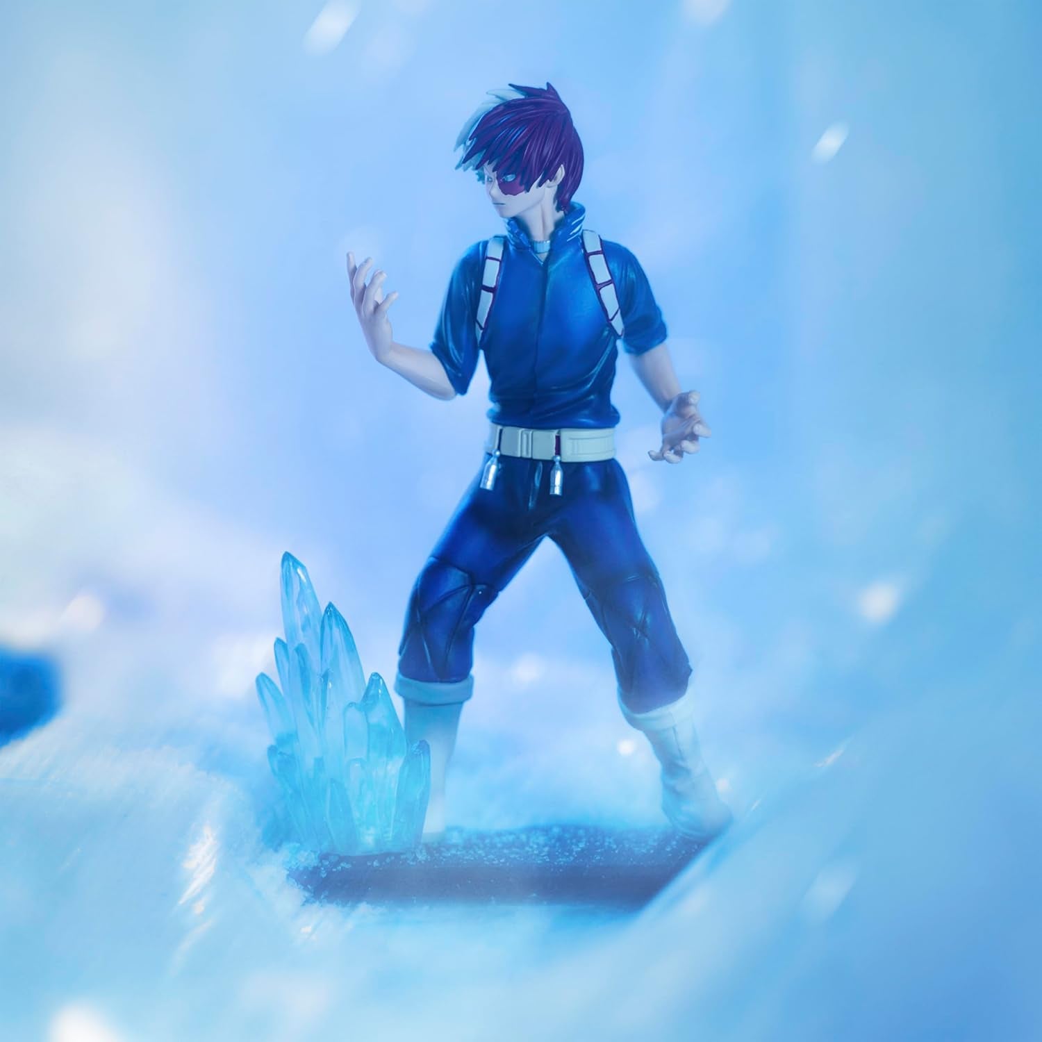 Studio My Hero Academia Shoto Todoroki SFC Collectible PVC Figure 12" Tall Statue MHA Anime Manga Figurine Home Room Office Décor Gift