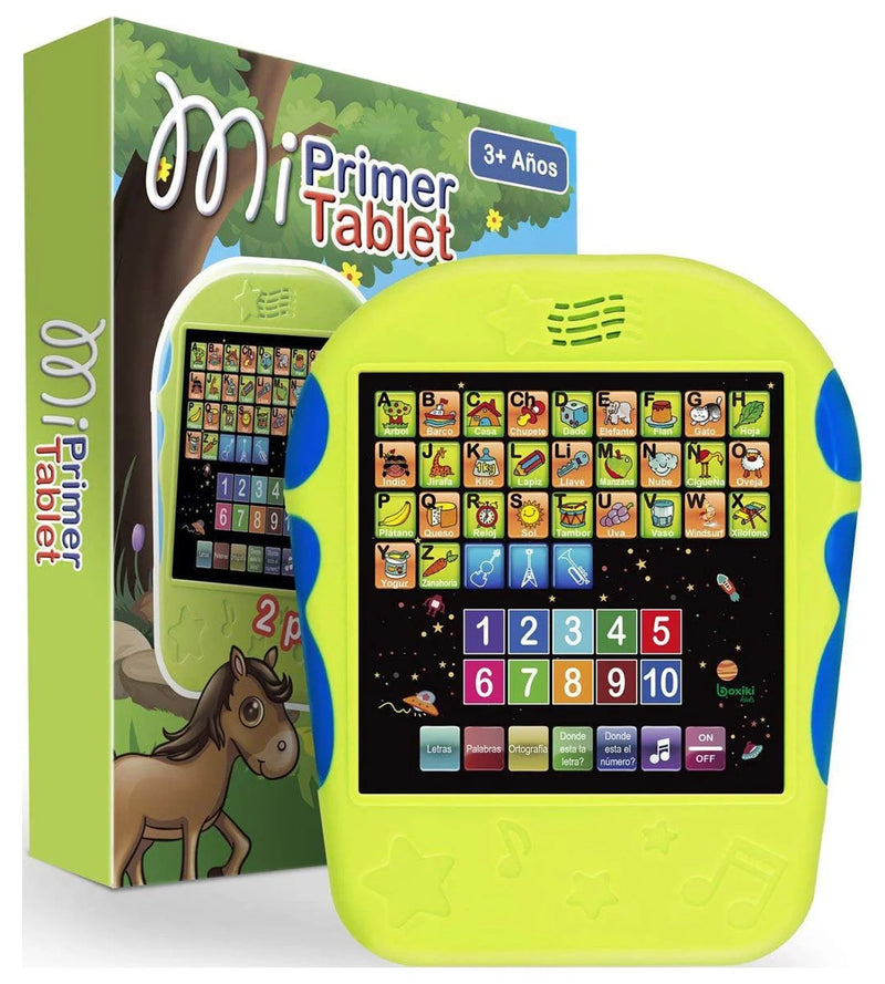 Spanish Tablet Educational Kids. Touch Learn Spanish Toddlers. Learn Spanish ABC, Spelling, Is???? Game, Melodies, Animals Sounds.