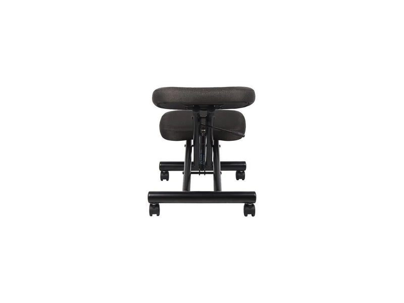 Black Fabric Ergonomic Kneeling Stool