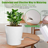 Self Watering Planters, 5/5.5/6/6.5/7 Inch Self Watering Plant Pots for Indoor and Outdoor Plants, 5 Pack