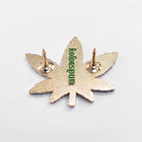 Weed Leaf Pins