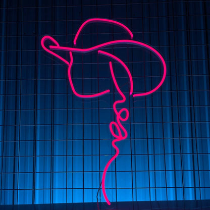 Cowgirl Neon Sign, Western Cowgirl Wall Art Decor, Bar Club Home Wall Decor