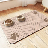 Quick-Dry Diatom Pet Feeding Mat