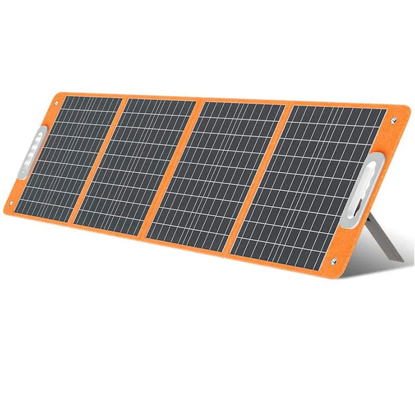 Solar Panel 100W, Portable Solar Panels Charger with Dc/Type-C/Usb Output for Power Station, Camping, Home Backup, Generator