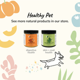 Organic Coconut Oil Pet Supplement for Dogs and Cats - Safe, Natural Skin and Coat Support with Cold Pressed Extra Virgin Coconut Oil - Itchy Skin, Dry Cracked Noses & Dry Skin Treatment - Made in USA