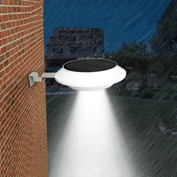 4 LED Solar Powered Gutter Light Energy Saving Waterproof Pathway Solar Lamps Sunlight Powered Outdoor Garden Lighting Light