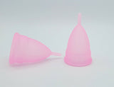 Menstrual Cup Reusable Period Cup-Pink- Size (L) USA Tampon & Pad Alternative