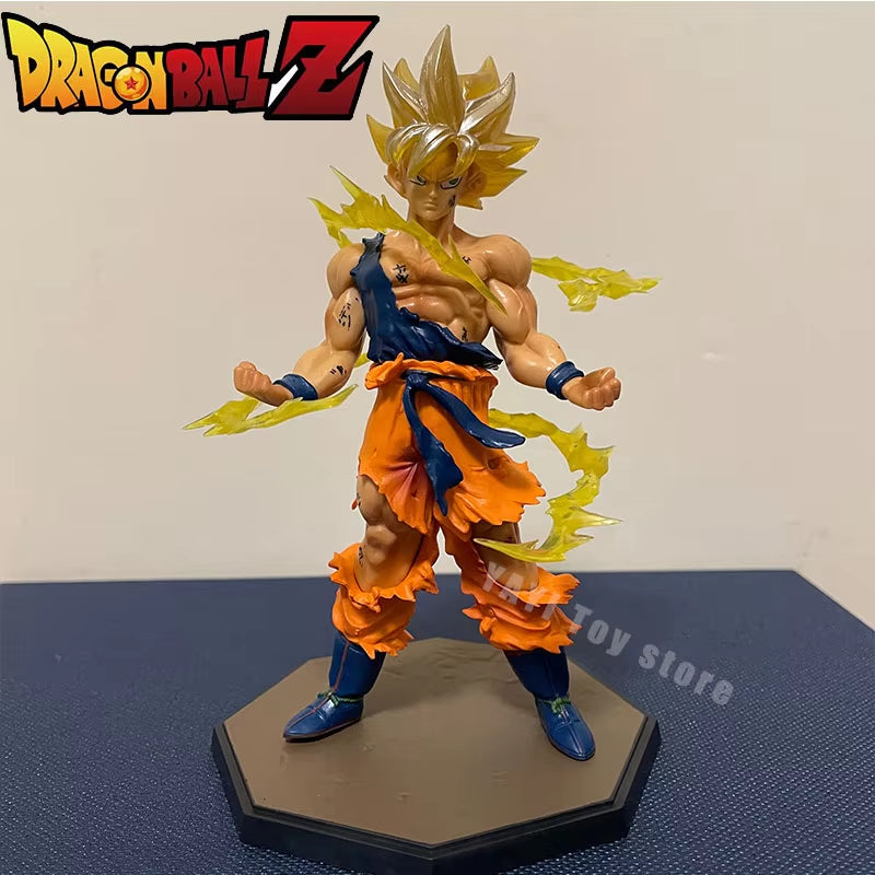 Hot Dragon Ball Son Goku Super Saiyan Anime Figure 16Cm Goku DBZ Action Figure Model Gifts Collectible Figurines for Kids