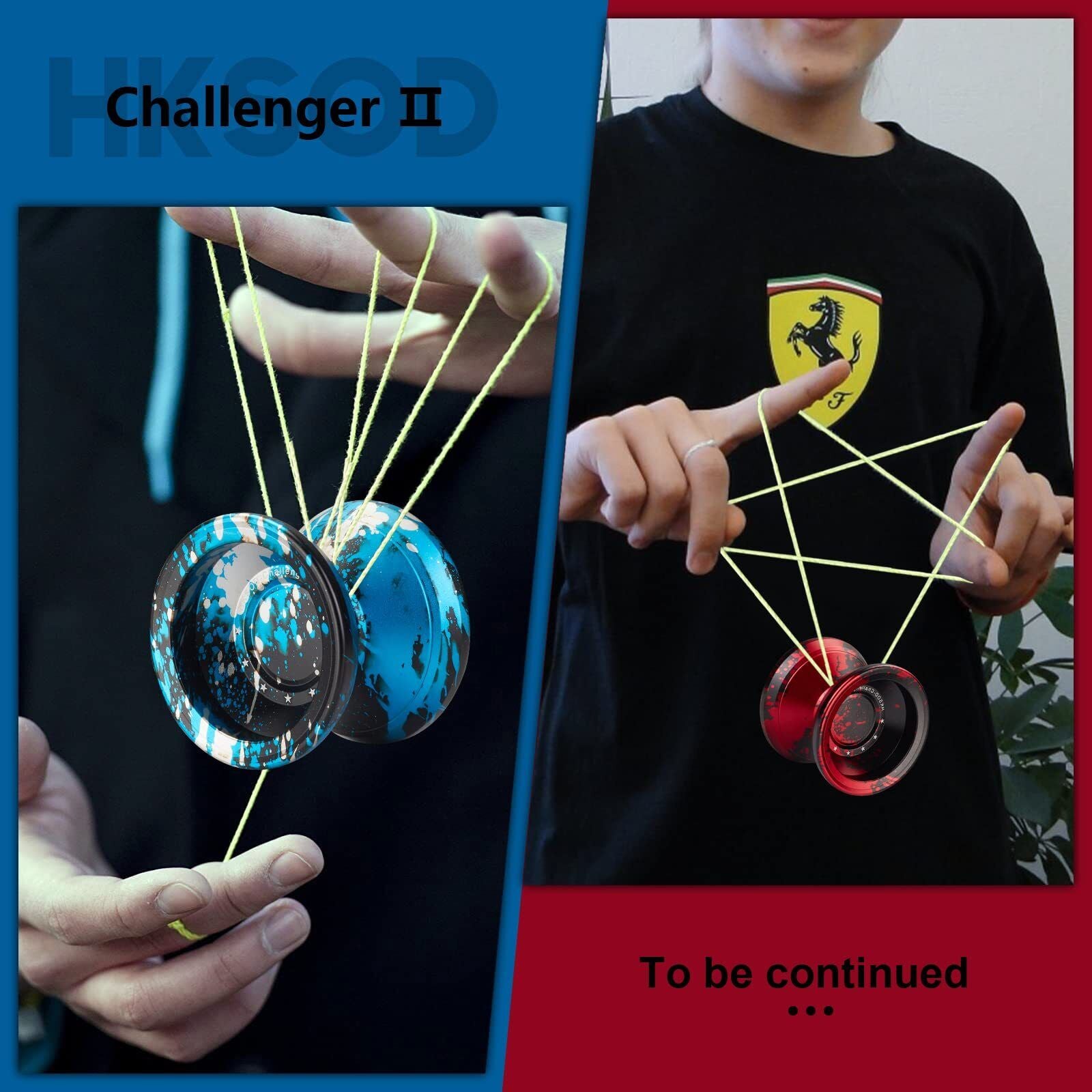 Hksod Yoyo Responsive Professional Yoyos for Kids 8-12 Beginners,Unre