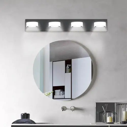 LED Modern Black 4 Light Vanity Light Fixture Mirror Bathroom Wall Light Unavailable Platforms- Temu