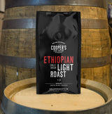 Ethiopian Bold Light Roast Coffee, Gourmet Single-Origin Coffee Beans from Ethiopia, Whole Bean, 5Lb Bag