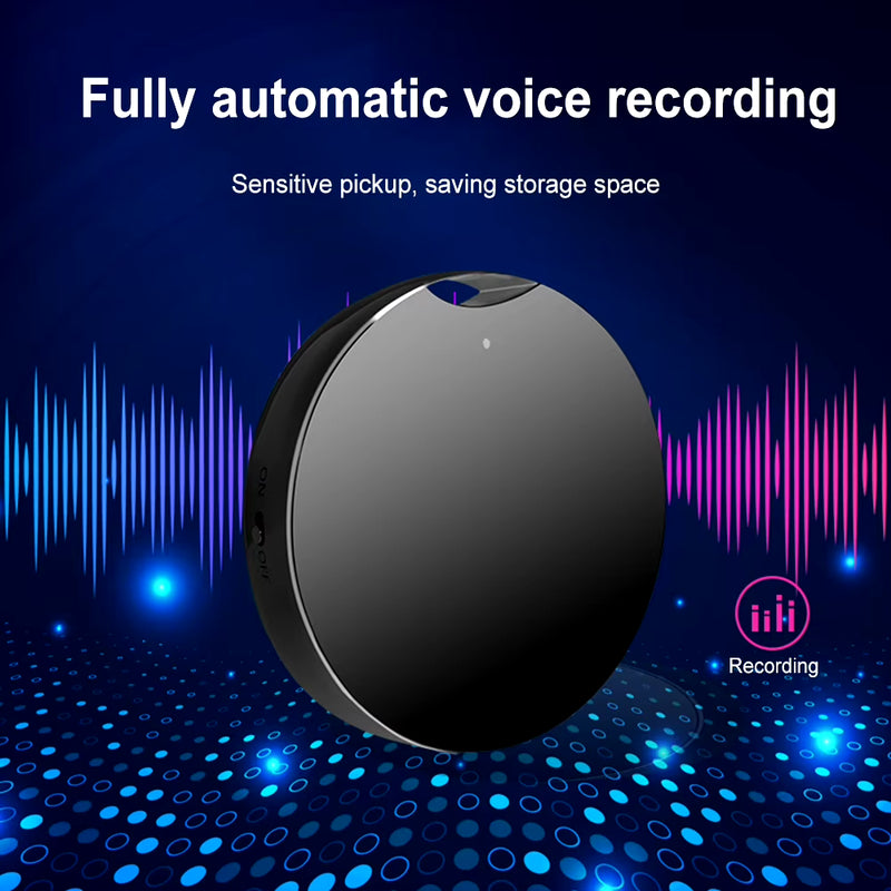 16G 32G Mini Voice Recorder Pendant HD Noise Reduction Voice Activated Professional Dictaphone Digital Audio Voice Recorder