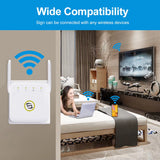 Household 300Mbps Wifi Repeater Wireless Router Range Extender Signal Booster Amplifier Wifi Network 2.4Ghz for Router Wi-Fi