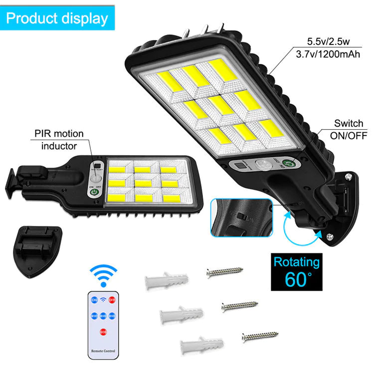 Solar Safety Sensor Light