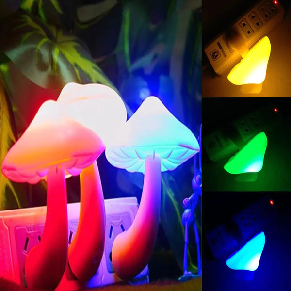 Mushroom Glow Sensor Night Lamp