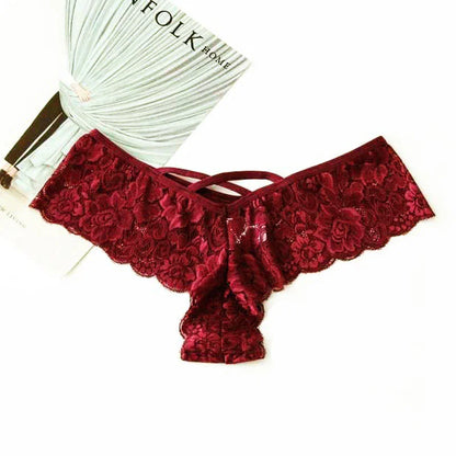 4-Pack Lace Women's Plus Size Thongs