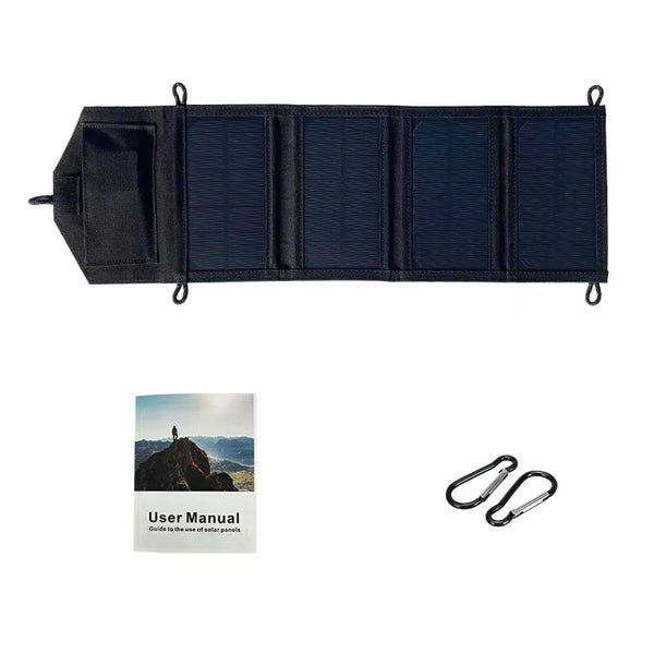 Foldable Solar Panel 500W Portable Solar Panels Fast Charger USB 5V DC Full Power Solar Panel Mobile Power Bank for Camping