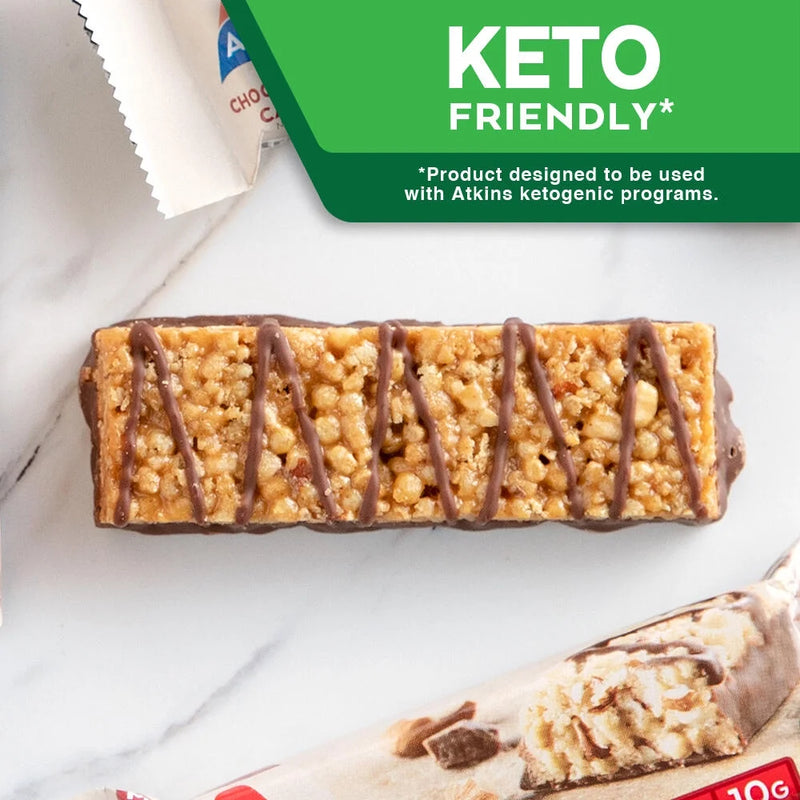 Protein-Rich Meal Bar, Chocolate Almond Caramel, Keto Friendly, 5 Ct