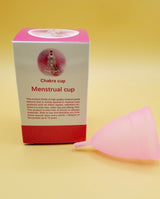 Menstrual Cup Reusable Period Cup-Pink- Size (L) USA Tampon & Pad Alternative