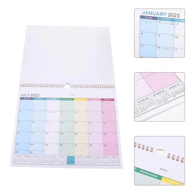 Large Monthly Home Office Calendar