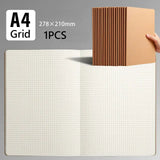 A4/A5/B5 Blank Grid Line Sketchbook