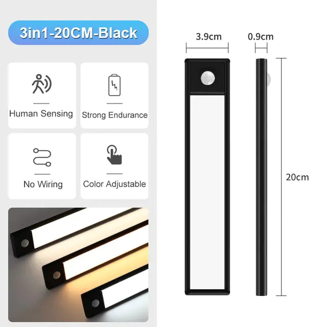 Auto-Sensing LED Cabinet Lights