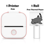 Portable Mini Wireless Thermal Pocket Printer: Print On-the-Go