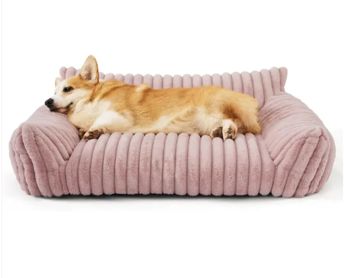 Snoozy Dream: The Fluffy Orthopedic Dog Sofa Bed for Ultimate Comfort