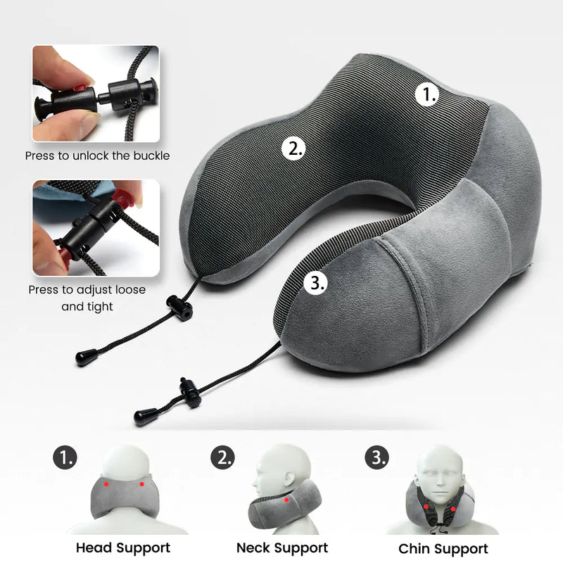 Memory Foam Travel Pillow: Your Comfort Anywhere