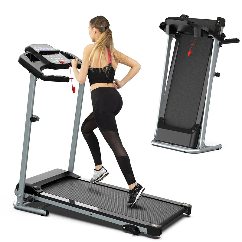 Home Folding Treadmill With Pulse Sensor