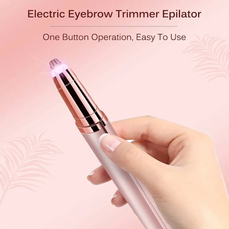 iBelieve Electric Face Eyebrow Hair Remover Epilator