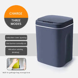 Trash Can with Intelligent Sensor