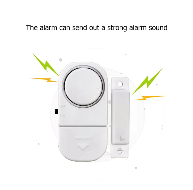 WIRELESS Home Window Door Burglar Security ALARM System Magnetic Sensor