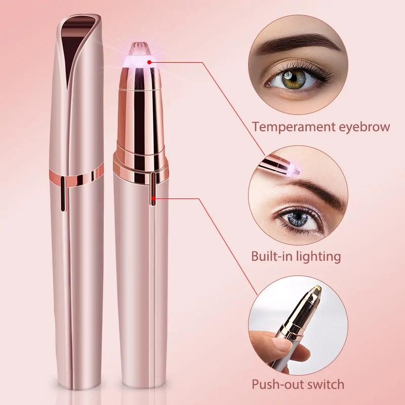 iBelieve Electric Face Eyebrow Hair Remover Epilator