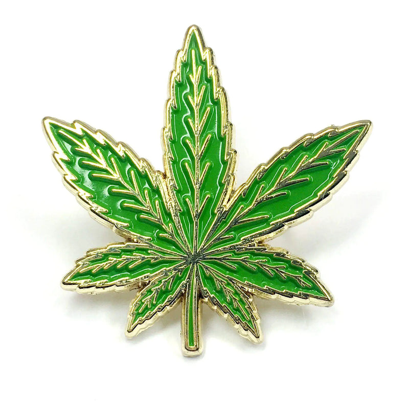 Weed Leaf Pins