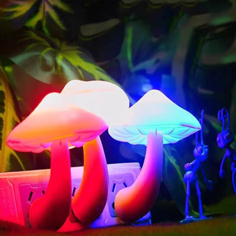 Mushroom Glow Sensor Night Lamp