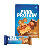 (3 Pack)  Bars, Chocolate Salted Caramel, 19G Protein, Gluten Free, 1.76 Oz, 6 Ct