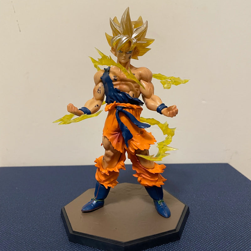 Hot Dragon Ball Son Goku Super Saiyan Anime Figure 16Cm Goku DBZ Action Figure Model Gifts Collectible Figurines for Kids