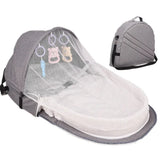 F-B Portable Baby Bed with Sunshade & Mosquito Net