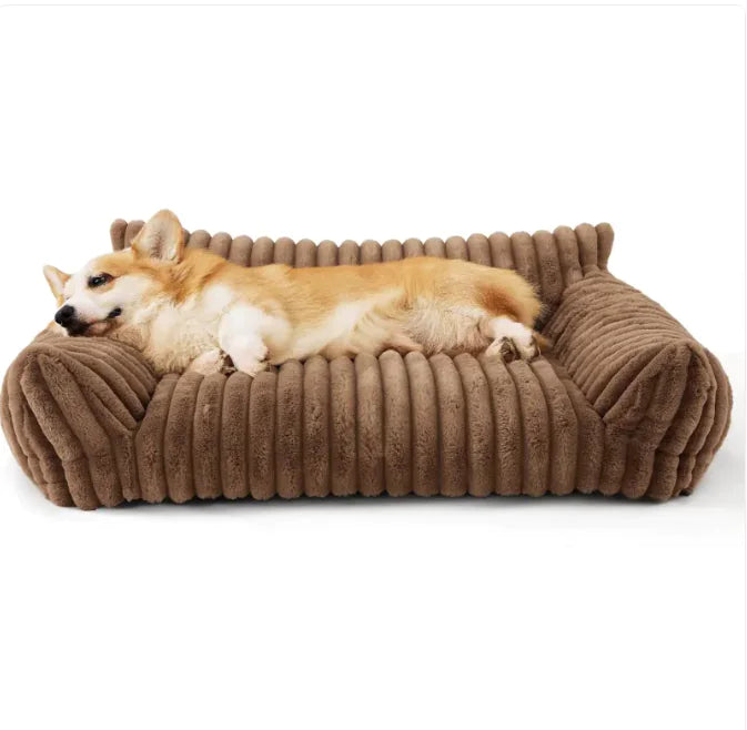 Snoozy Dream: The Fluffy Orthopedic Dog Sofa Bed for Ultimate Comfort