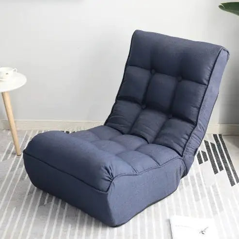 Single Sofa Reclining Chair Japanese Chair Lazy Sofa Tatami Balcony Reclining Chair Leisure Sofa Adjustable Chair