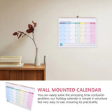 Large Monthly Home Office Calendar