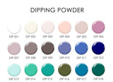 Green Dipping Powder (1 Oz) Salon Quality Fine Dip Powder Nail Art Powder for DIY French Manicure at Home, Odor-Free, Long-Lasting, No Nail Lamp Needed (DIP 040)