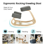 Ergonomic Kneeling Chair Rocking Office Desk Stool Upright Posture