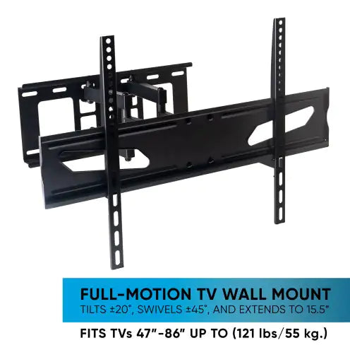 Full Motion, Crafted Steel, TV Mount