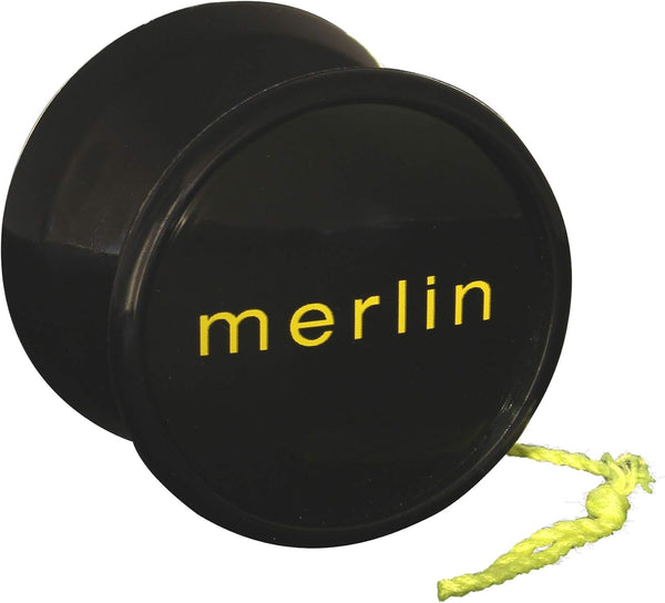 Merlin Pro Yoyo with Ball Bearing Axle and Extra String … (Black)